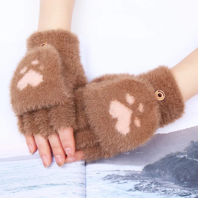 Gants en fourrure pour chat Velvet Paws