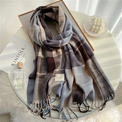 Arctic Elegance Cashmere Wrap