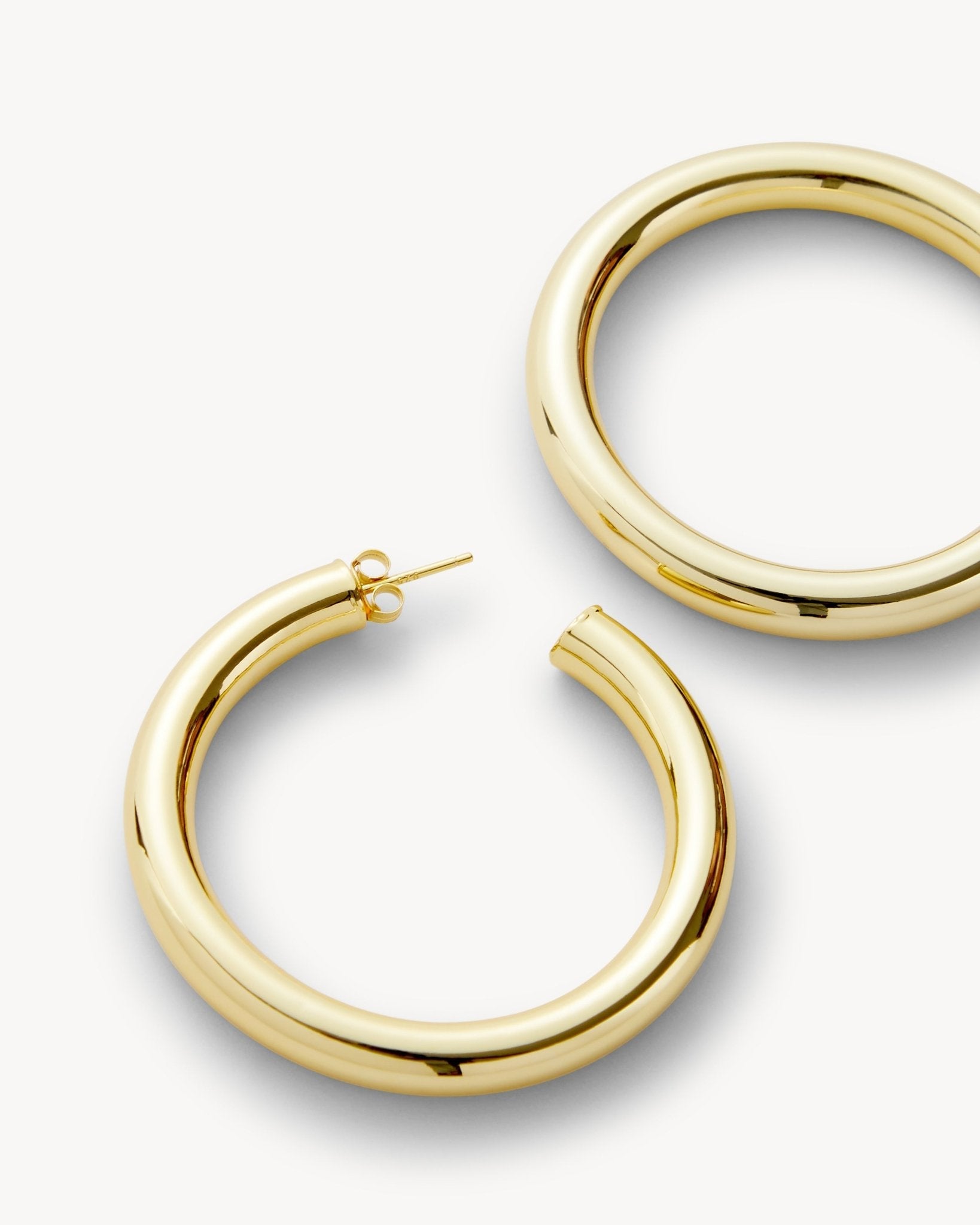 2" Perfect Hoops in Gold