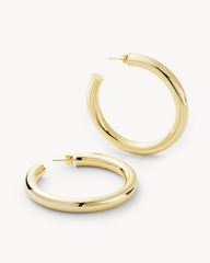 2" Perfect Hoops in Gold