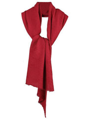 2019 whiter warm cotton Cinched red scarves