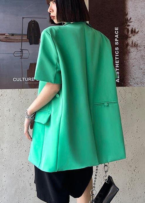 2021 New Summer Thin Short Sleeve Blazer Top