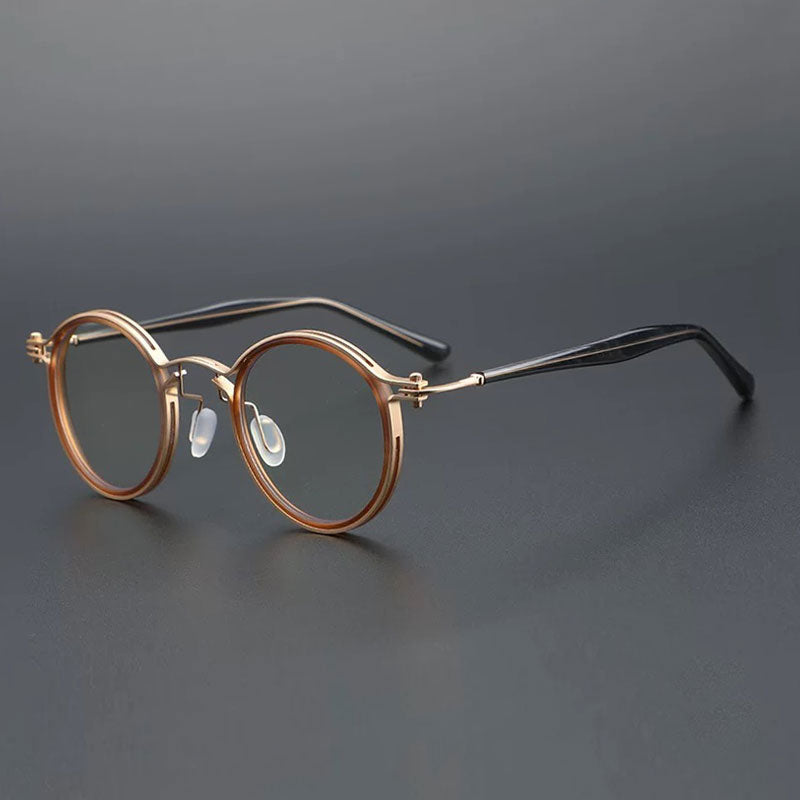 Monture de lunettes optiques rétro steam punk Tel