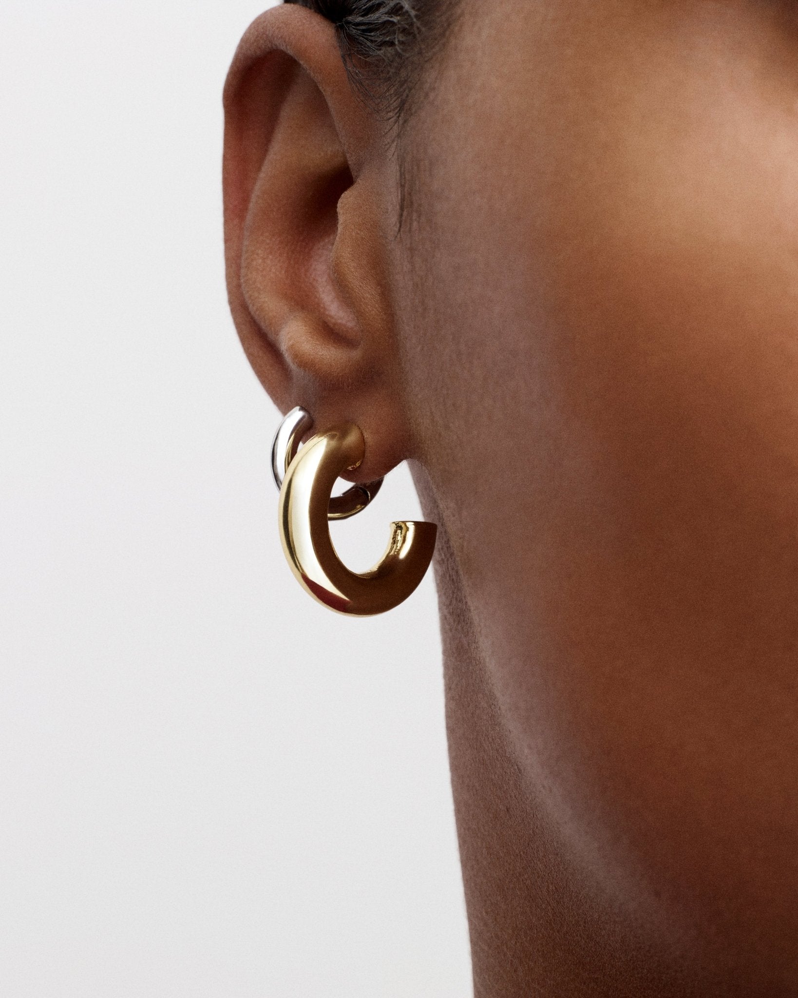 .75" Perfect Hoops in Gold