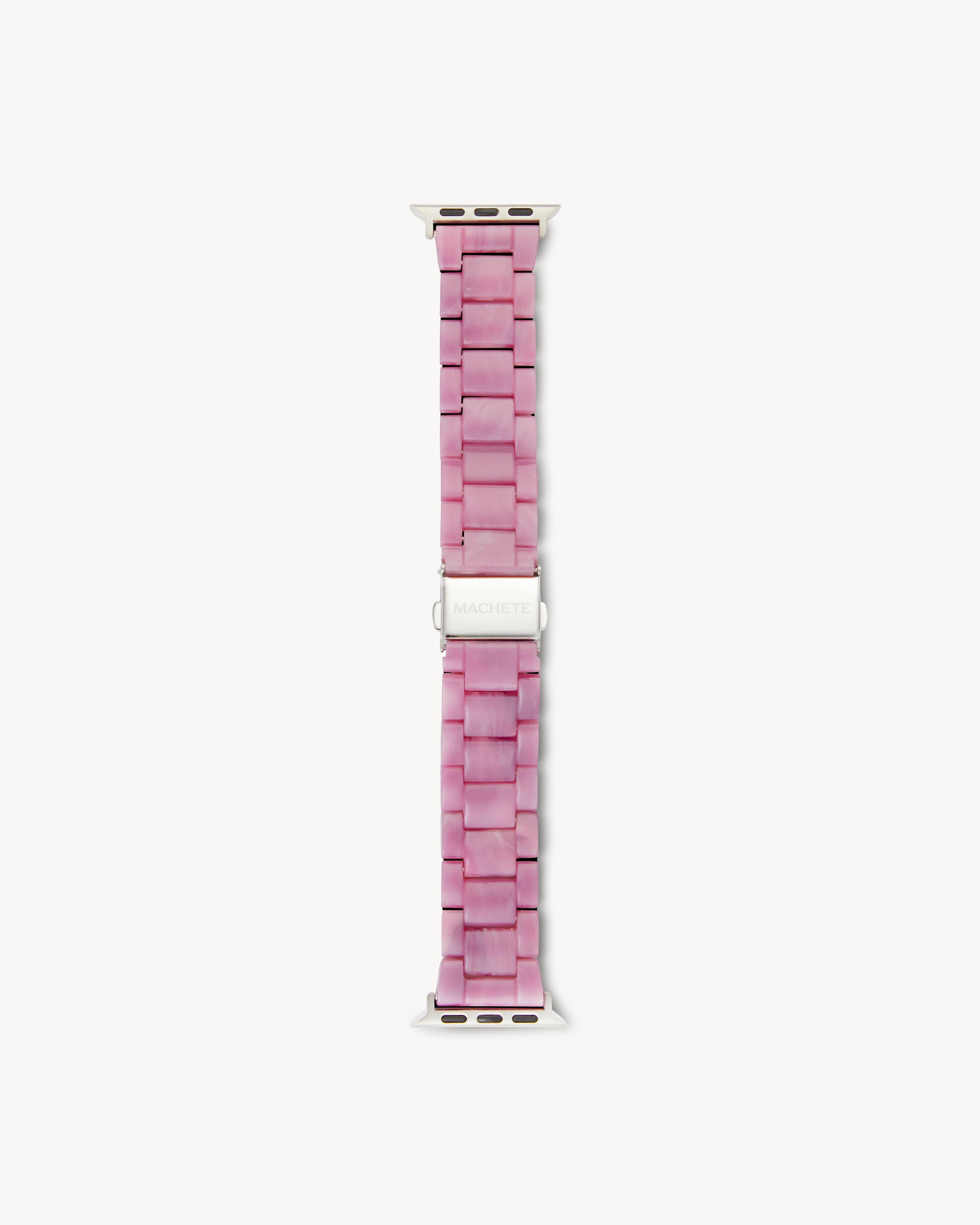 Bracelet Apple Watch en orchidée