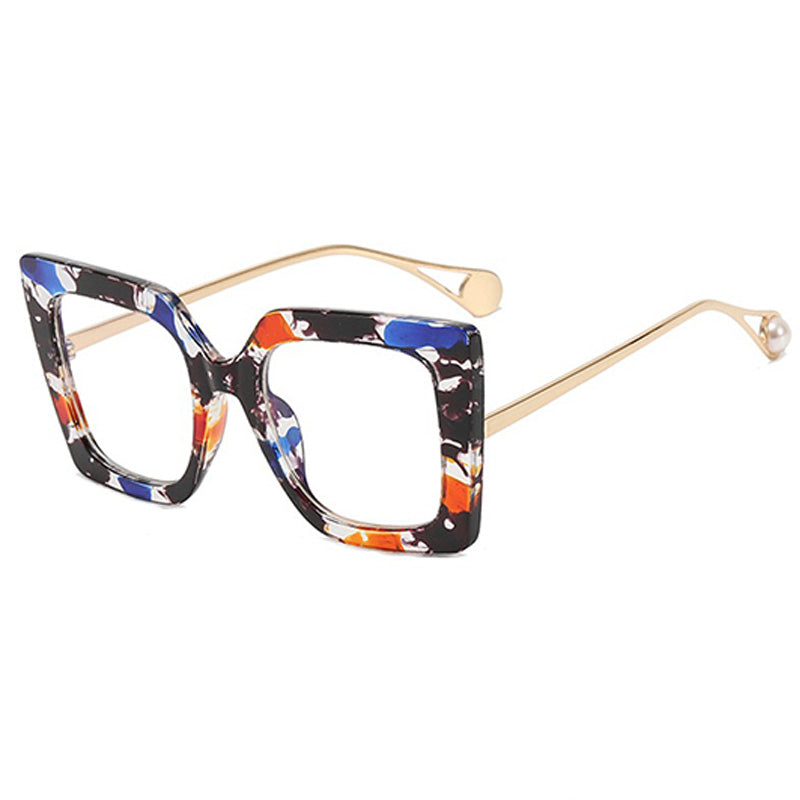 Aimee Vintage Square Glasses Frames