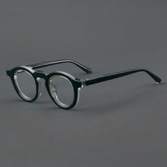 Gail Retro Round Acetate Glasses Frame