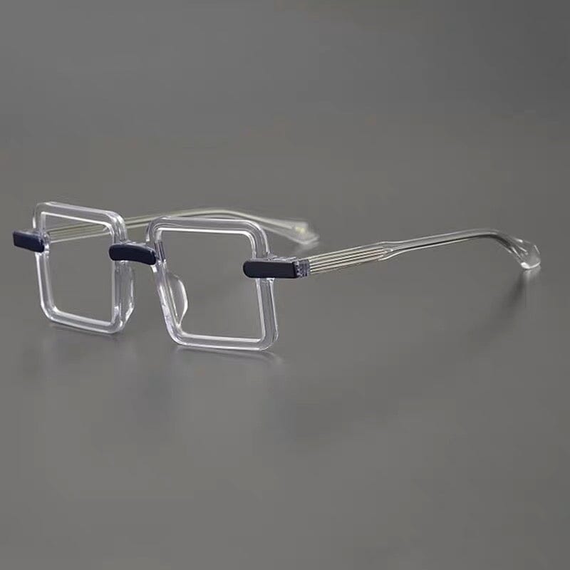 Monture de lunettes carrée en acétate de grande taille Wacleah 