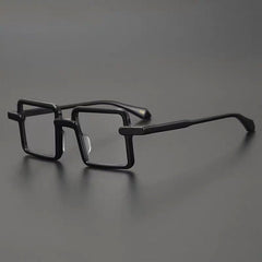 Monture de lunettes carrée en acétate de grande taille Wacleah 