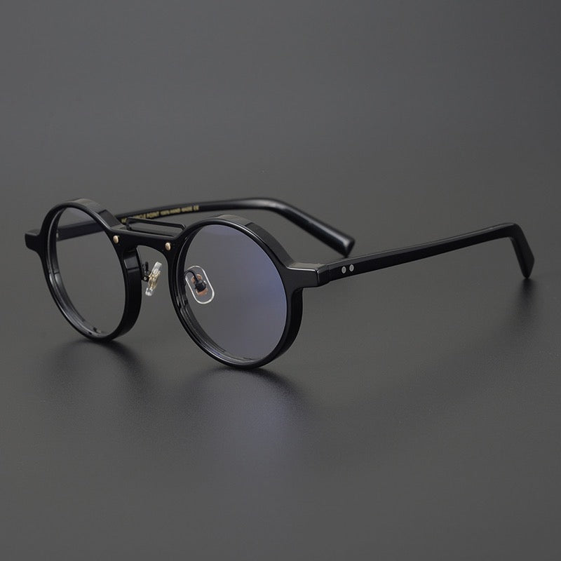 Van Vintage Round Acetate Optical Glasses Frame