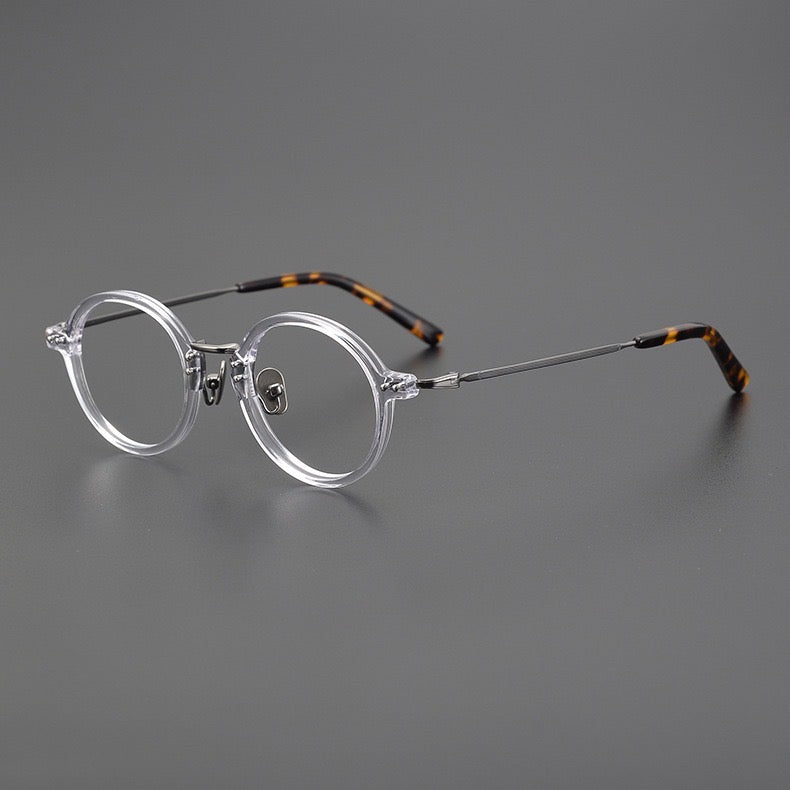 Crunch Vintage Acetate Titanium Glasses Frames