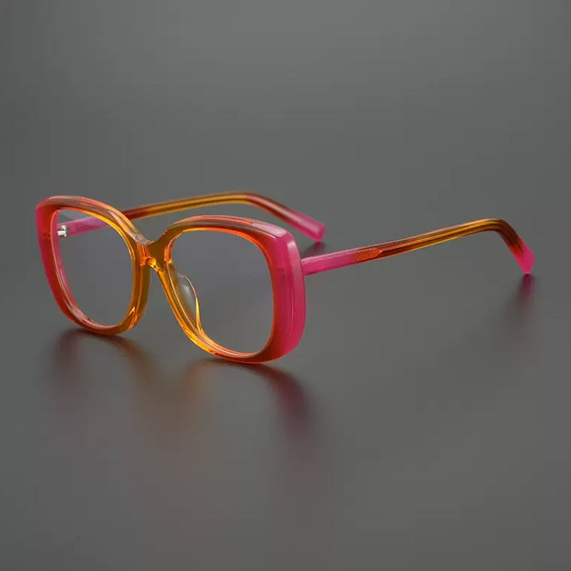 Amjed Vintage Acetate Glasses Frame