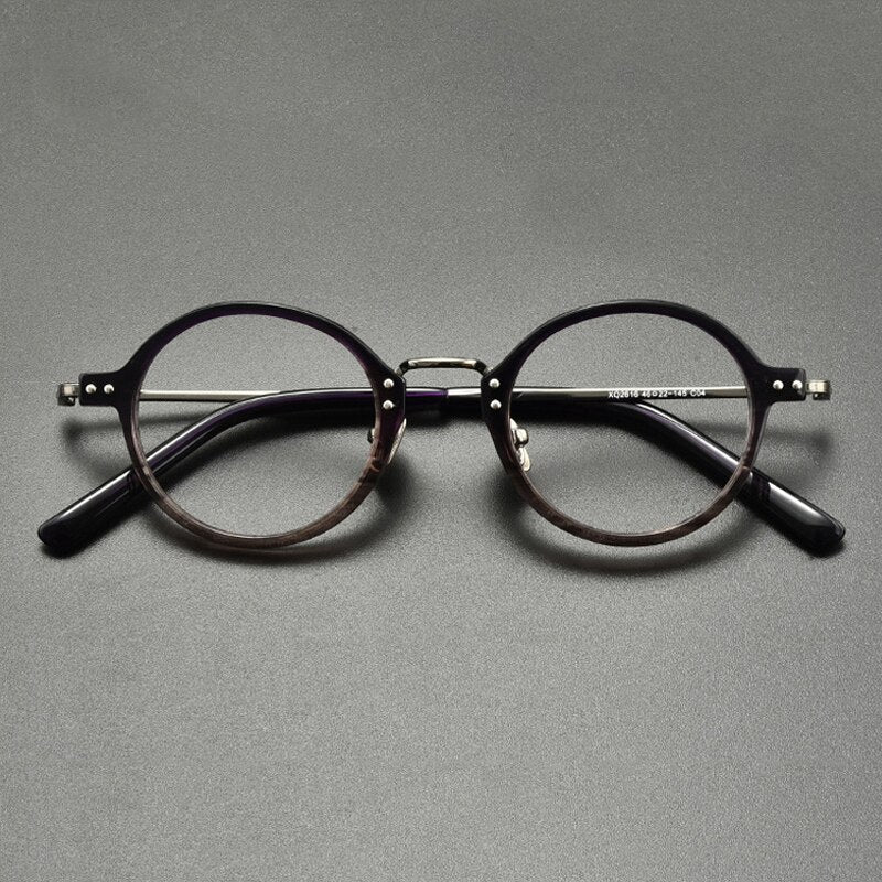 Crunch Vintage Acetate Titanium Glasses Frames