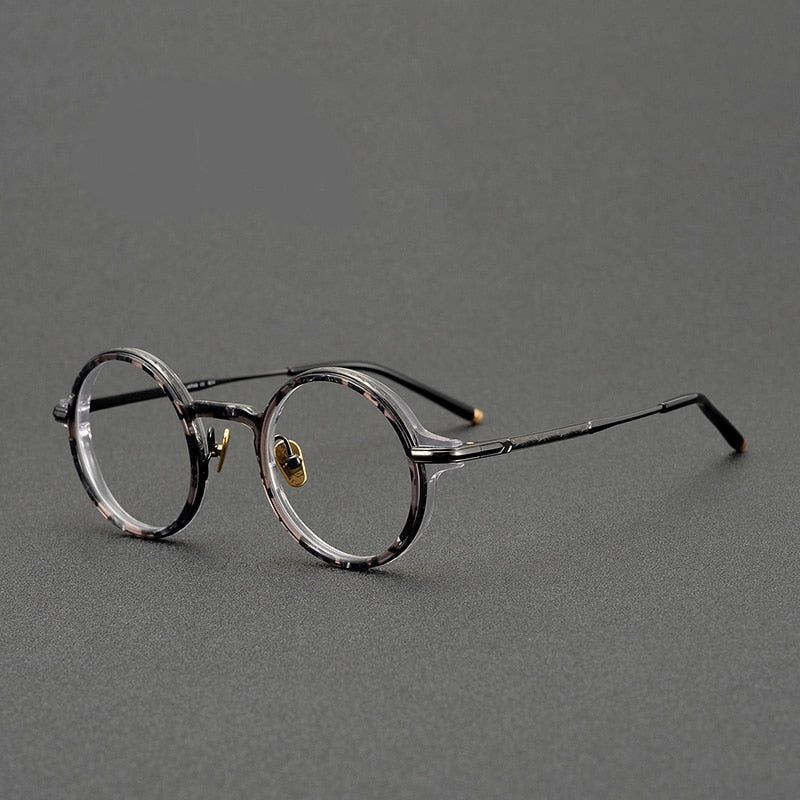 Garcia  Retro Classic Round Glasses Frame