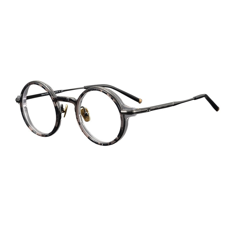 Garcia  Retro Classic Round Glasses Frame