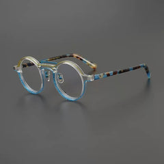 Van Vintage Round Acetate Optical Glasses Frame