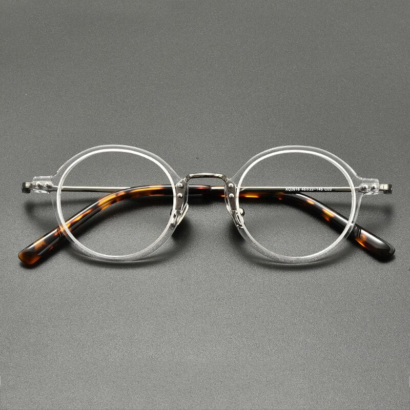 Crunch Vintage Acetate Titanium Glasses Frames