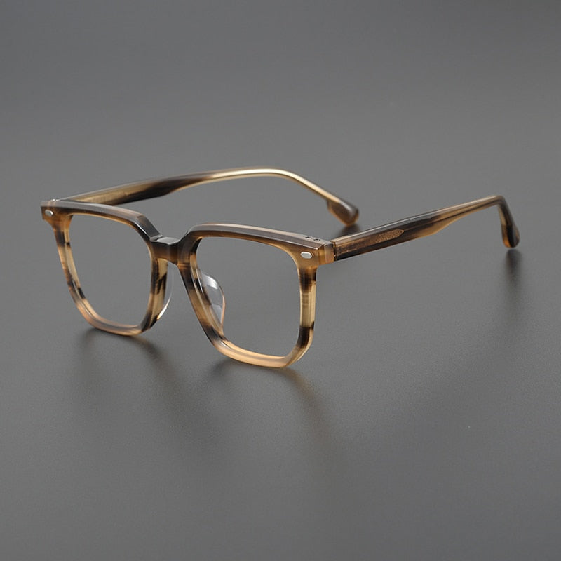 Rechteckiges Brillengestell „Lilian“ aus Acetat im Vintage-Stil 