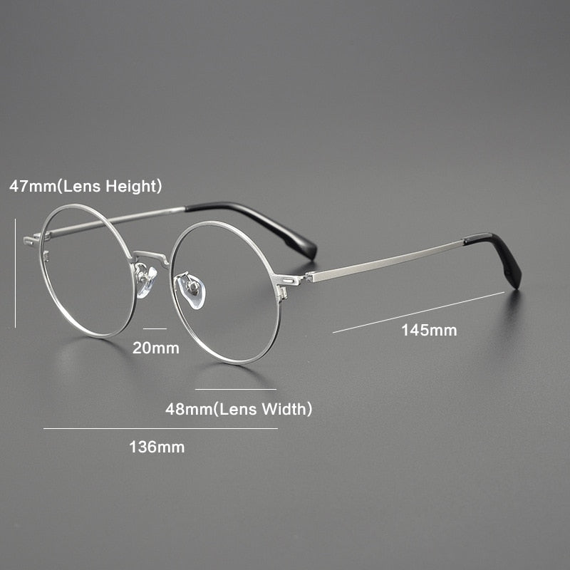 Daniel Vintage Titanium Glasses Frame