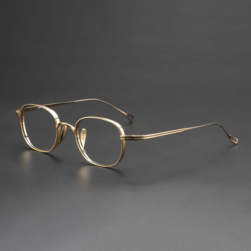 Aca Retro Titanium Upscale Glasses Frame