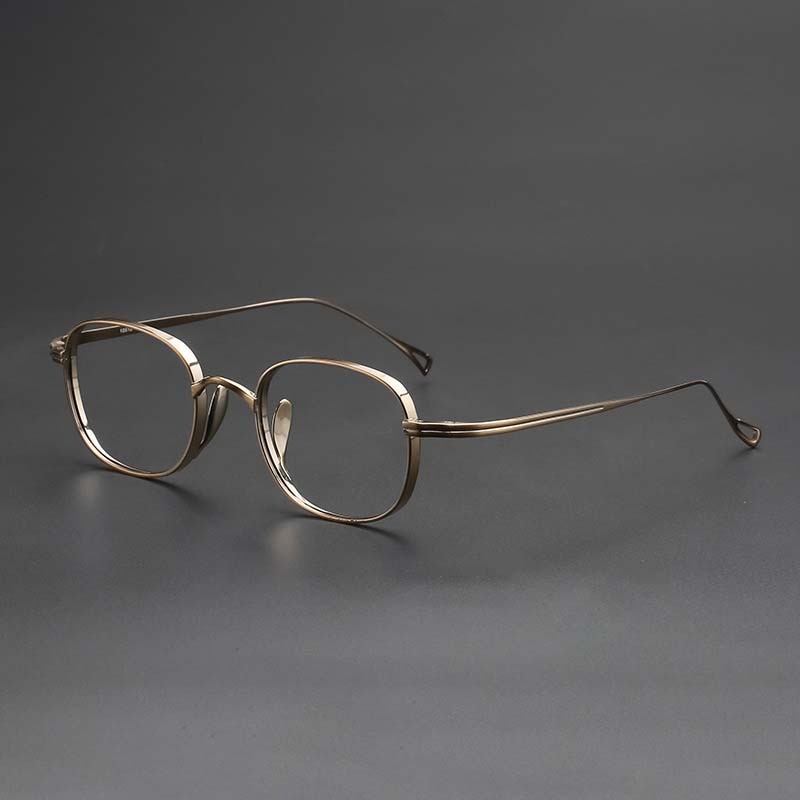 Aca Retro Titanium Upscale Glasses Frame