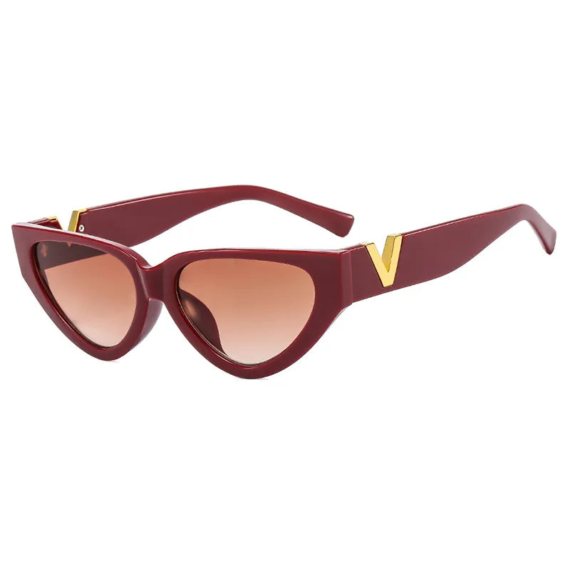 Chic Vintage Cat Eye Fashion Eyewear by V Brand