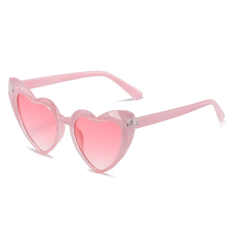 Lunettes de soleil carrées en gelée rose avec protection UV400