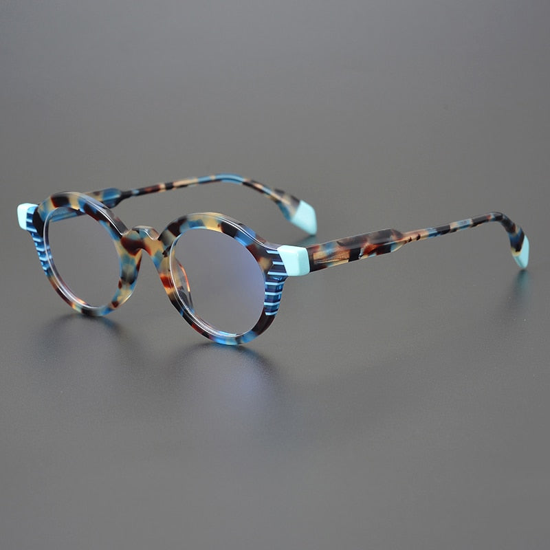 Rundes Vintage-Brillengestell aus Acetat „Giggs“