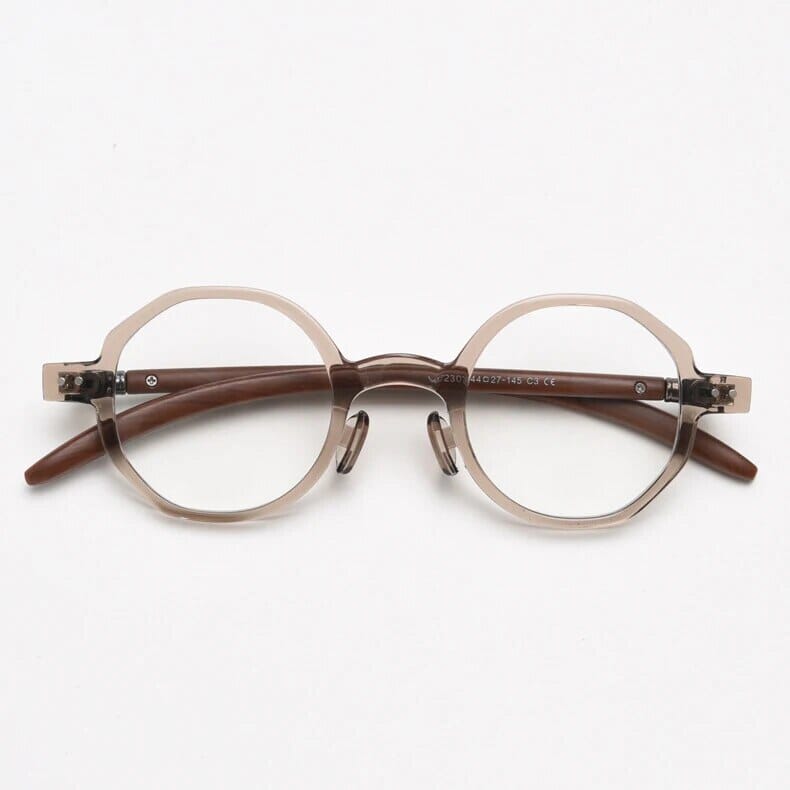 Monture de lunettes vintage Brok Polygon TR90 