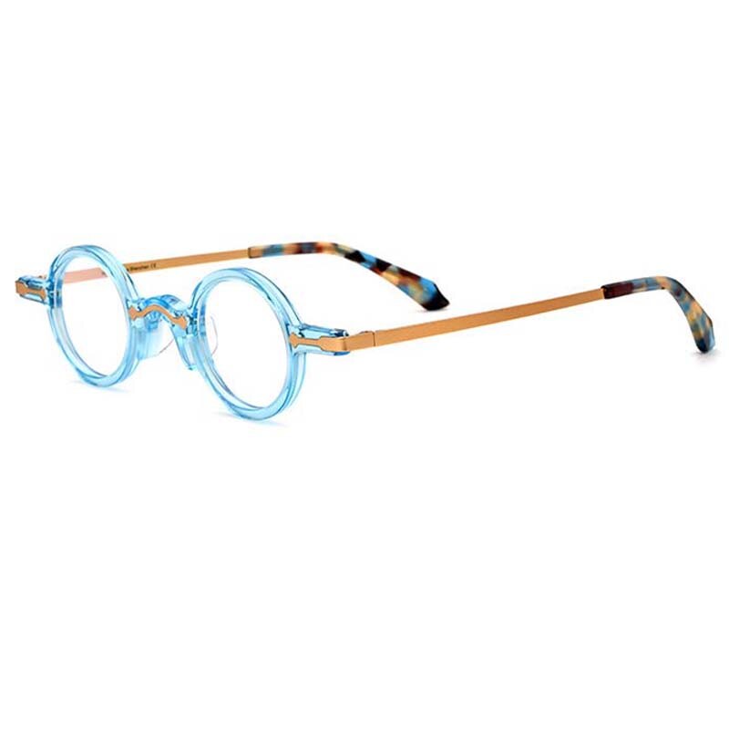 Leif – Kleine, runde Retro-Brille aus Acetat 