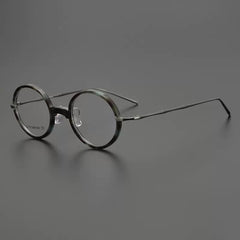 Namiyo Vintage Titanium Round Eyeglasses Frame