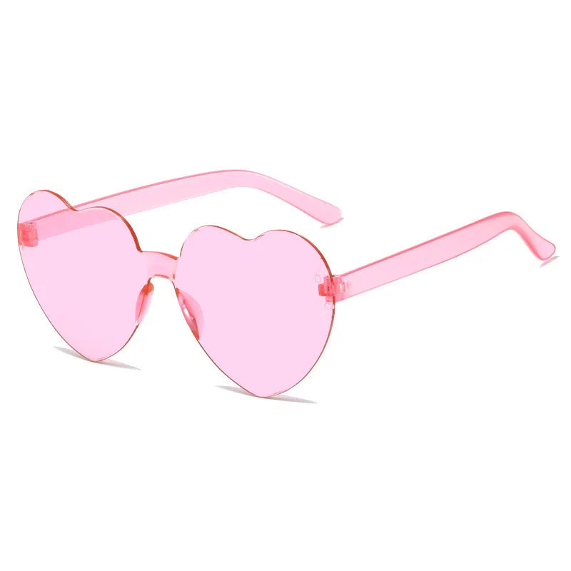 Lunettes de soleil carrées en gelée rose avec protection UV400