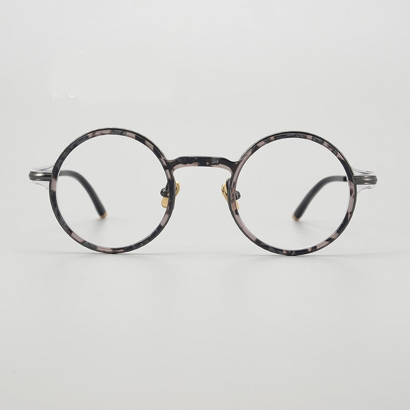 Garcia  Retro Classic Round Glasses Frame