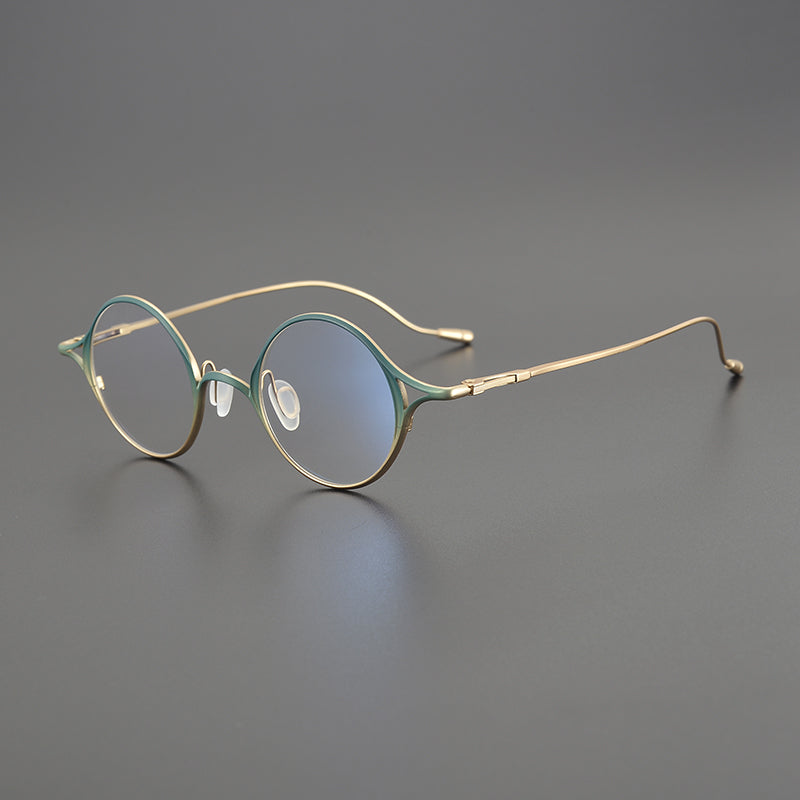 Monture de lunettes en titane personnalisée Rain Vintage 