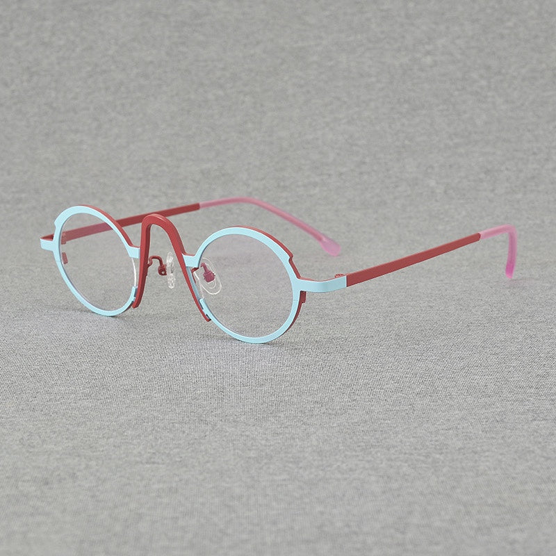 Darice Titanium Round Glasses Frame