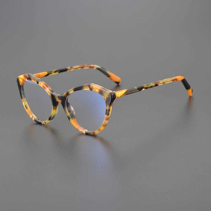 Intense Acetate Cat Eye Glasses Frame