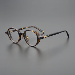 Jorrel – Runder Vintage-Brillenrahmen aus Acetat 