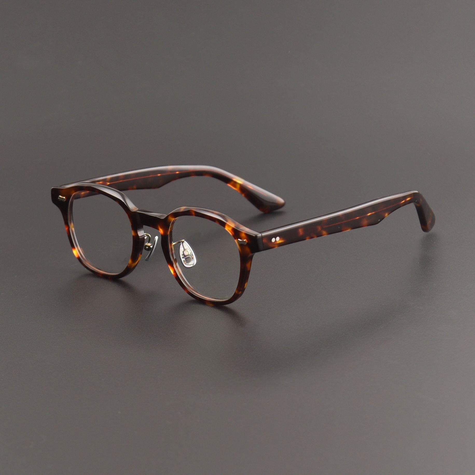 Finklea – Runder Vintage-Brillenrahmen aus Acetat 