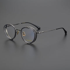 Adler Round Titanium Glasses Frame