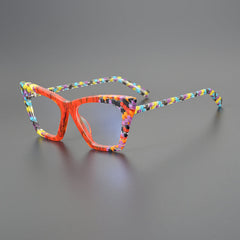 Cat-Eye-Brillengestell „Lily“ aus Acetat 