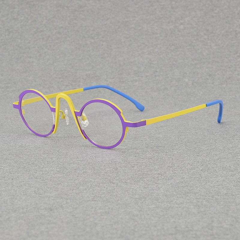 Darice Titanium Round Glasses Frame