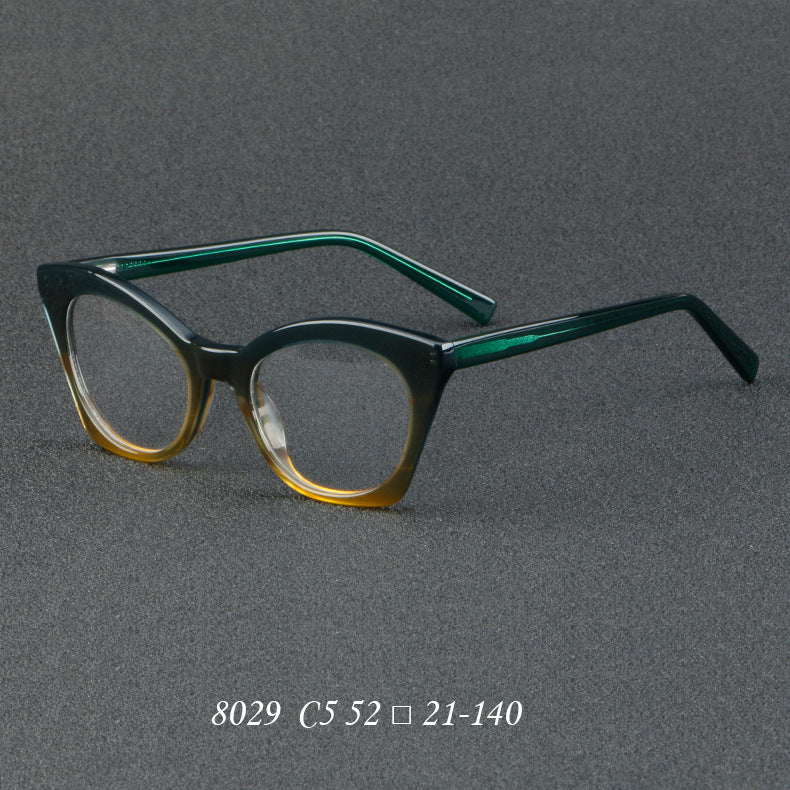 Fabia Vintage Cat Eye Brillengestell aus Acetat 