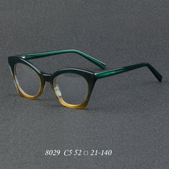 Fabia Vintage Cat Eye Brillengestell aus Acetat 