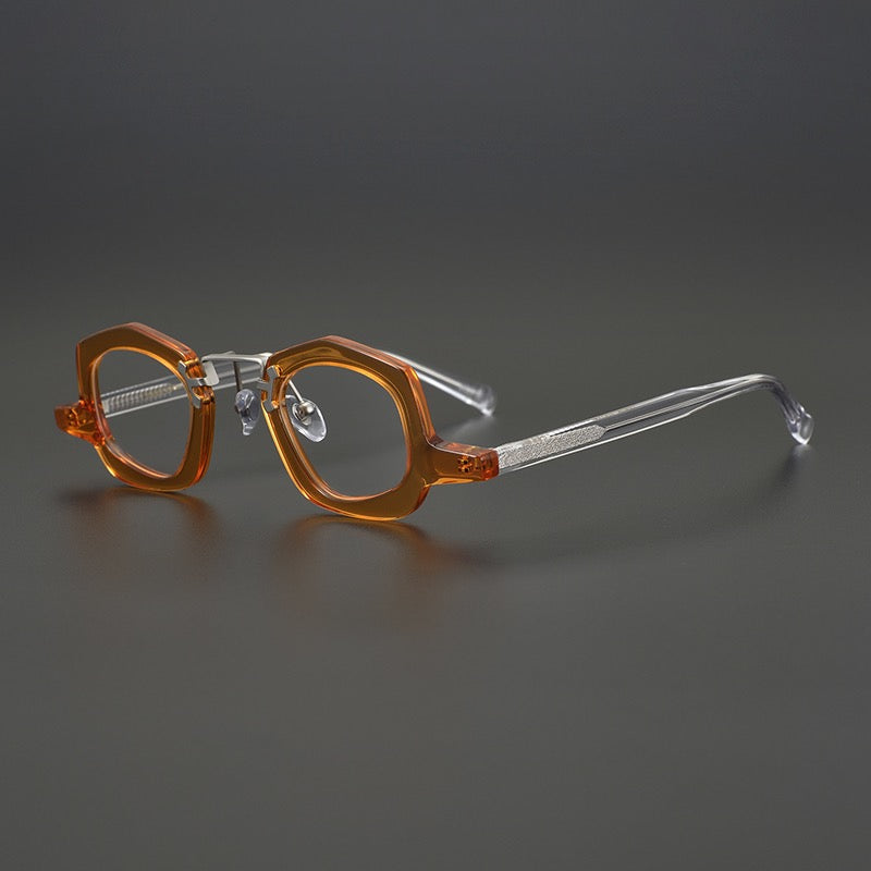 Ismail Acetate Geometric Glasses Frame