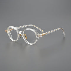 Jorrel – Runder Vintage-Brillenrahmen aus Acetat 