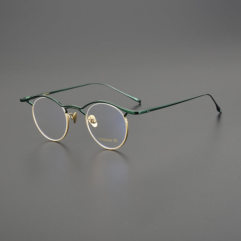 Monture de lunettes en titane personnalisée Toyo Vintage