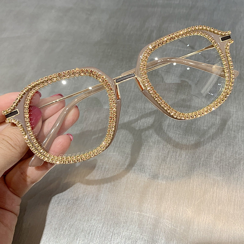 Danielle Vintage Strass-Brille