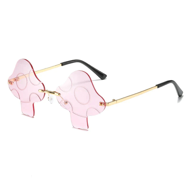 Lunettes de soleil carrées en gelée rose avec protection UV400