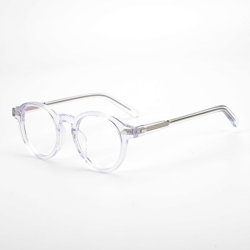 Hiram – Runder Retro-Brillenrahmen aus Acetat 