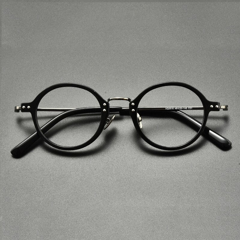 Crunch Vintage Acetate Titanium Glasses Frames